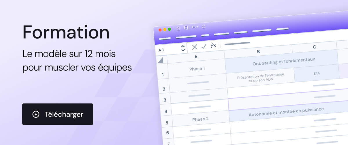 Uptoo : Modèle sur 12 mois pour muscler vos équipes