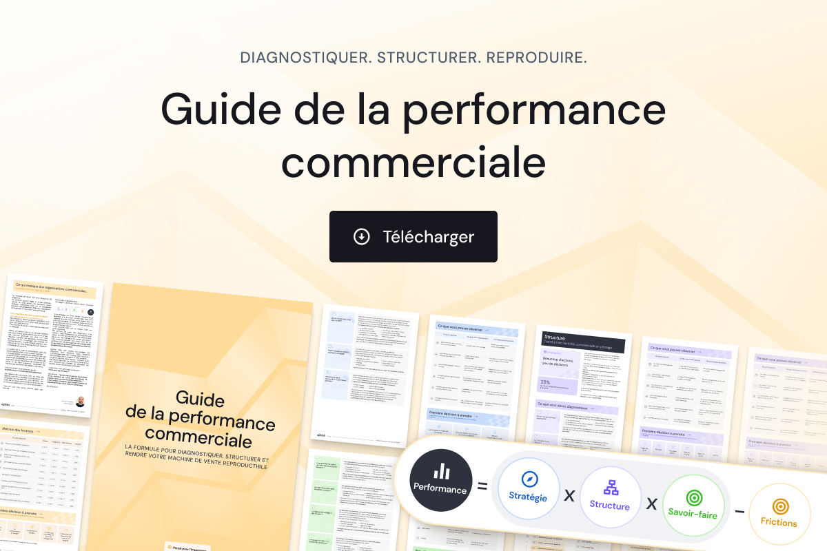 Guide Uptoo de la performance commerciale