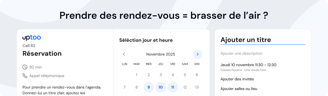 Prendre des RDV = Brasser le l'air ? Il fut un temps où un rendez-vous client, c’était un moment fort.